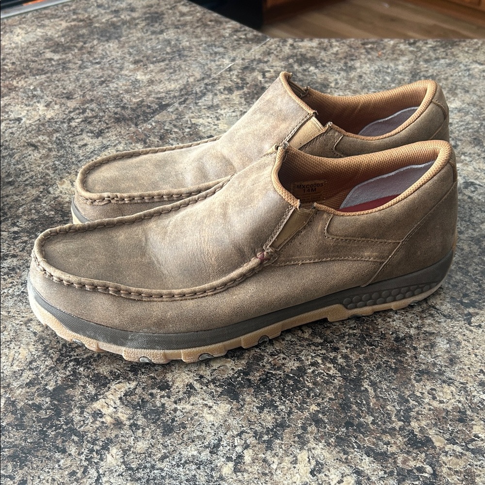 Twisted X Brown Casual Slip-On Loafers
